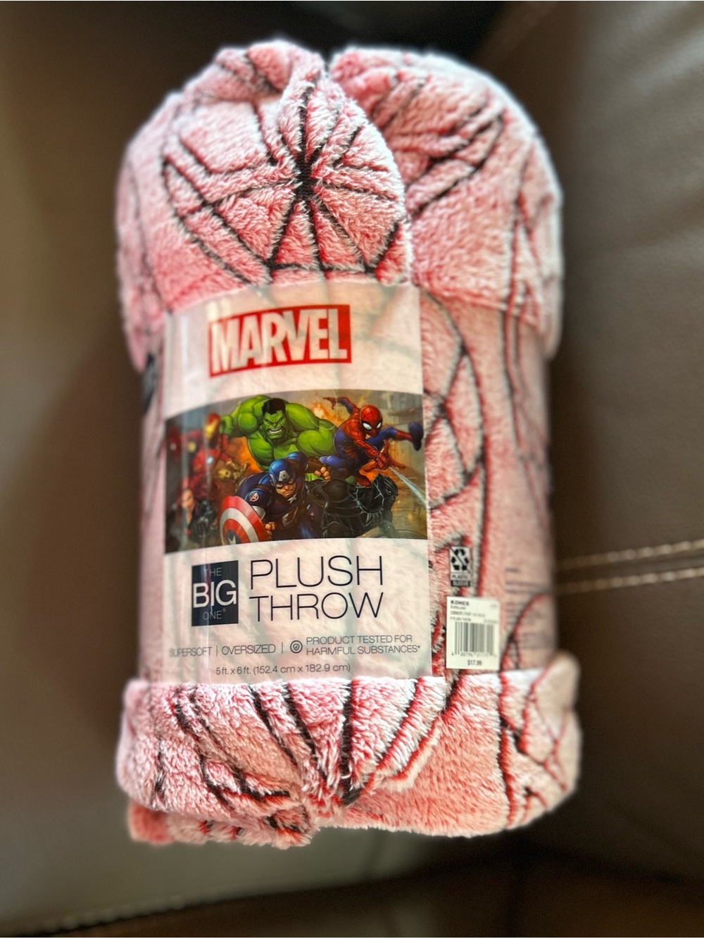 Marvel Spiderman red Throw Blanket (#2)